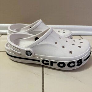 NWOT Crocs White Women's 9/Men's 7